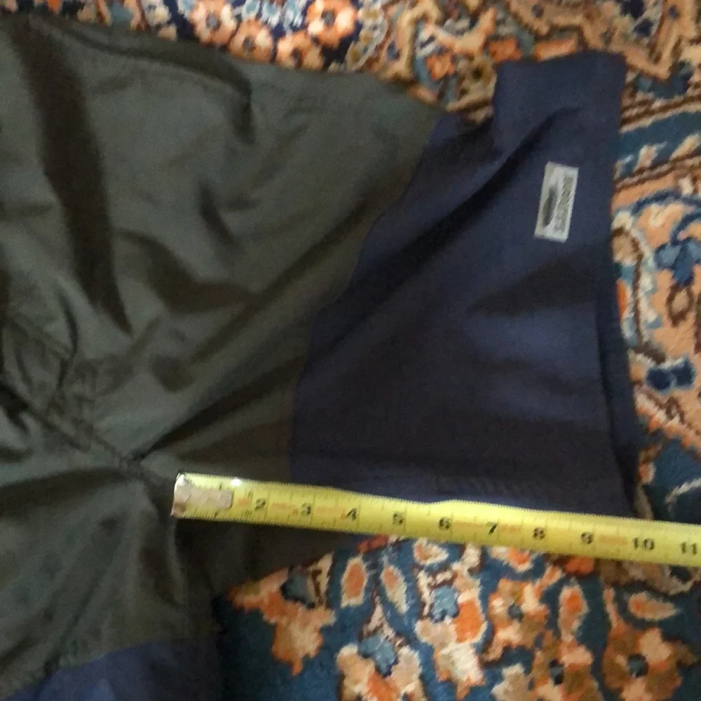 L.L. Bean swim trunks. Mesh Liner. 10” inseam. 20” outseam. Green & Blue. - Picture 6 of 6